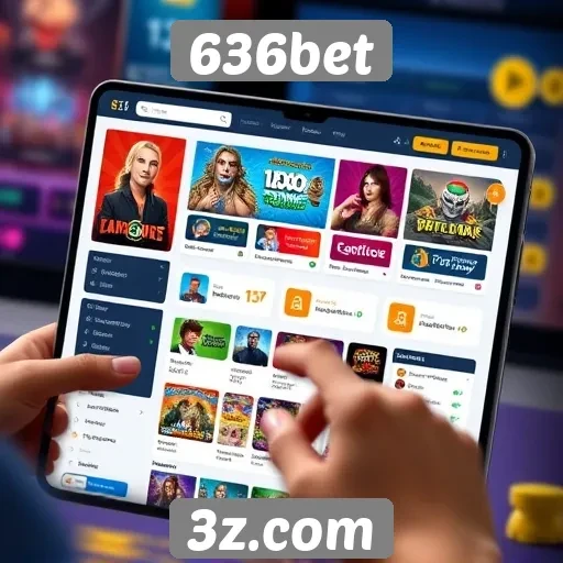 Navegação intuitiva no site 636bet melhora a experiência do usuário